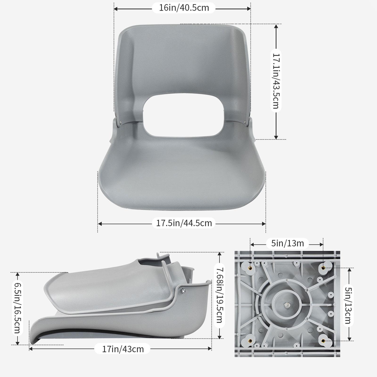 Fishing Kayak Seat - Boat Seat Foldable High Back Chair