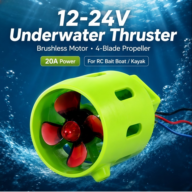 Fishing Kayak Sit On Top - 12-24V 20A Brushless Underwater Thruster 4