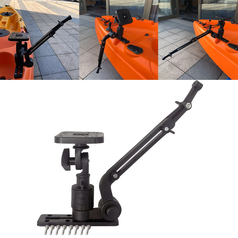 Fish Finder Base Bracket Trans - Fishing Kayak Fish Finder Mount 评论和价格