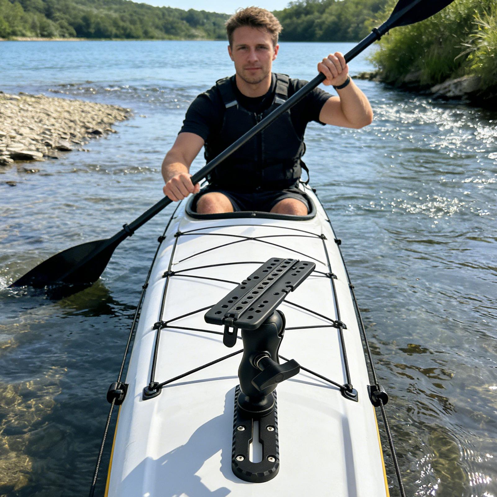 Kayak Track Mount With Screws  - Fishing Kayak Fish Finder Mount 评论和价格