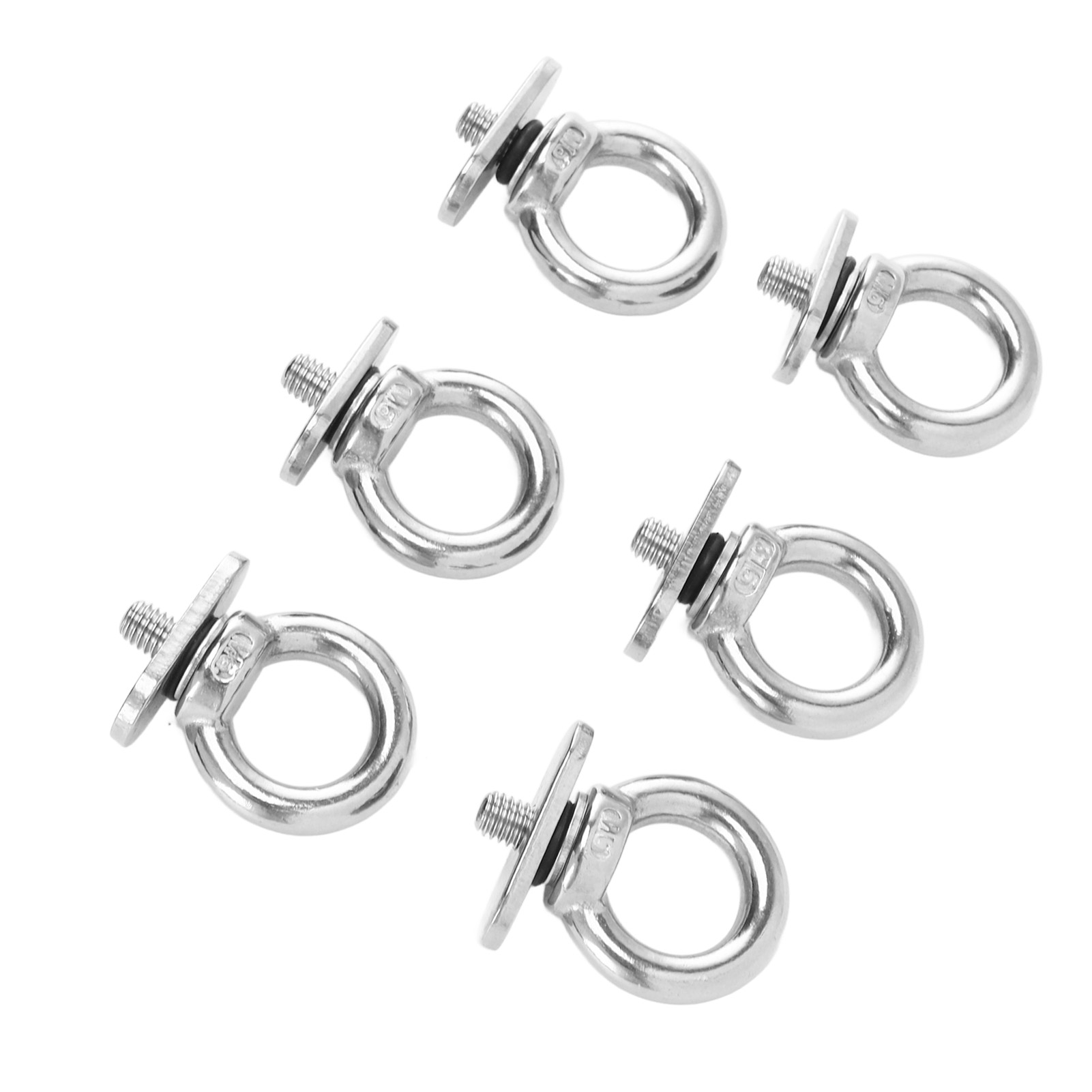 Track Mount Eyelets 6Pcs Stain - Fishing Kayak Anchor 评论和价格