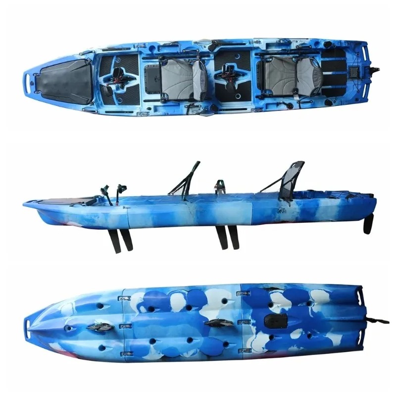 2-Seater Sit-on-Top Modular Pe - Fishing Kayak Sit In 评论和价格