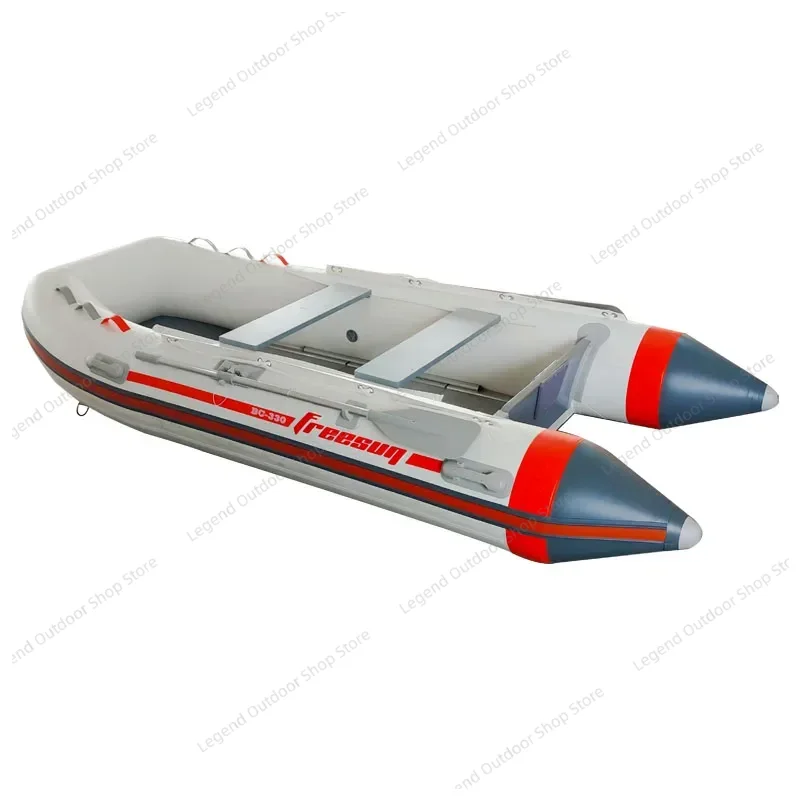 2 Person Thick Hard Bottom Inf - Fishing Kayak Inflatable 评论和价格