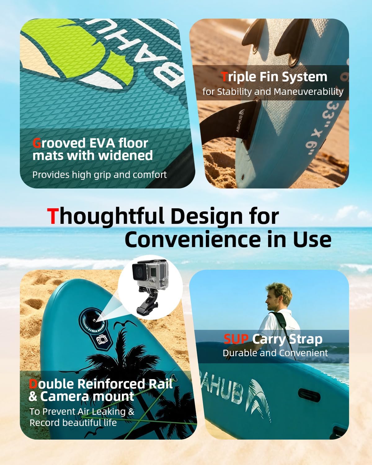 Wide 10.6ft x 31/34in Inflatab - Fishing Kayak Paddle 评论和价格