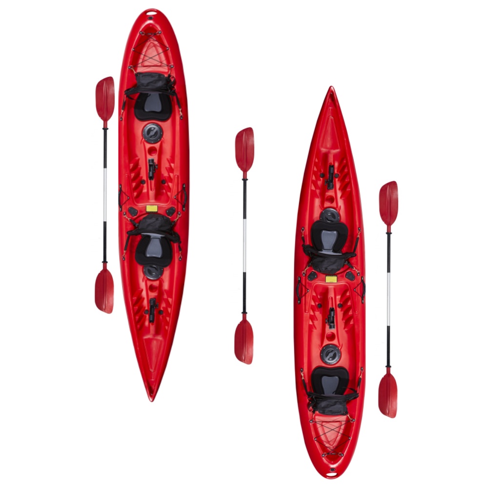 3.9m Double-Seater Rotomolded  - Fishing Kayak Pedal Drive 评论和价格