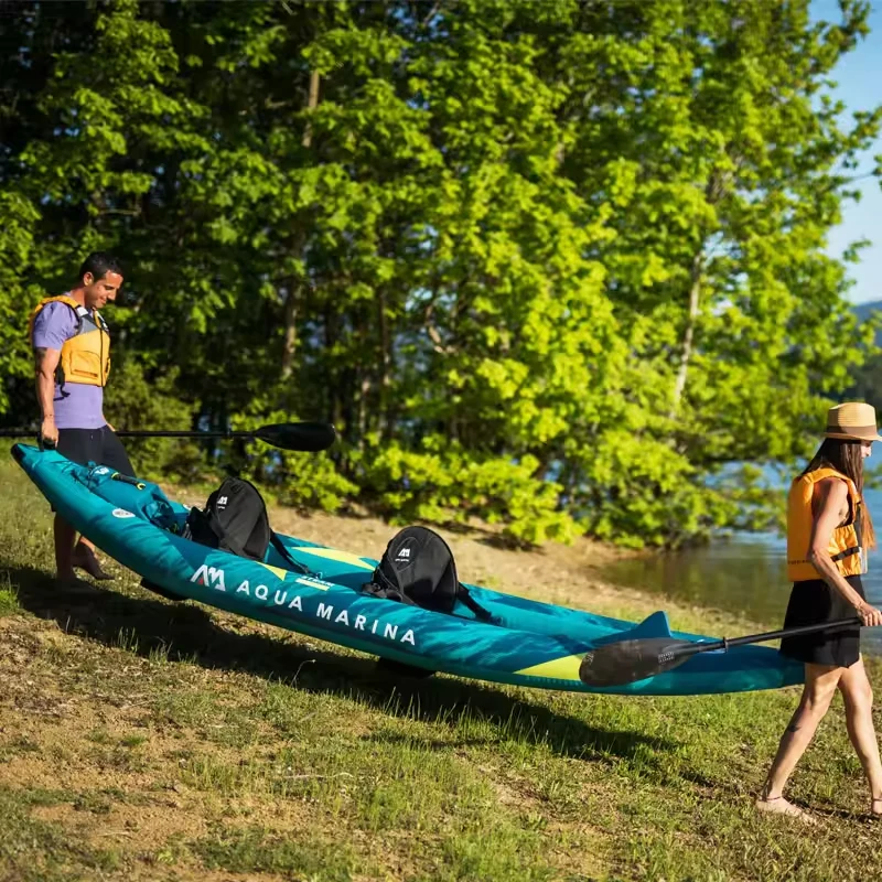 Canoe Kayak Inflatable Boat 1- - Fishing Kayak Seat 评论和价格
