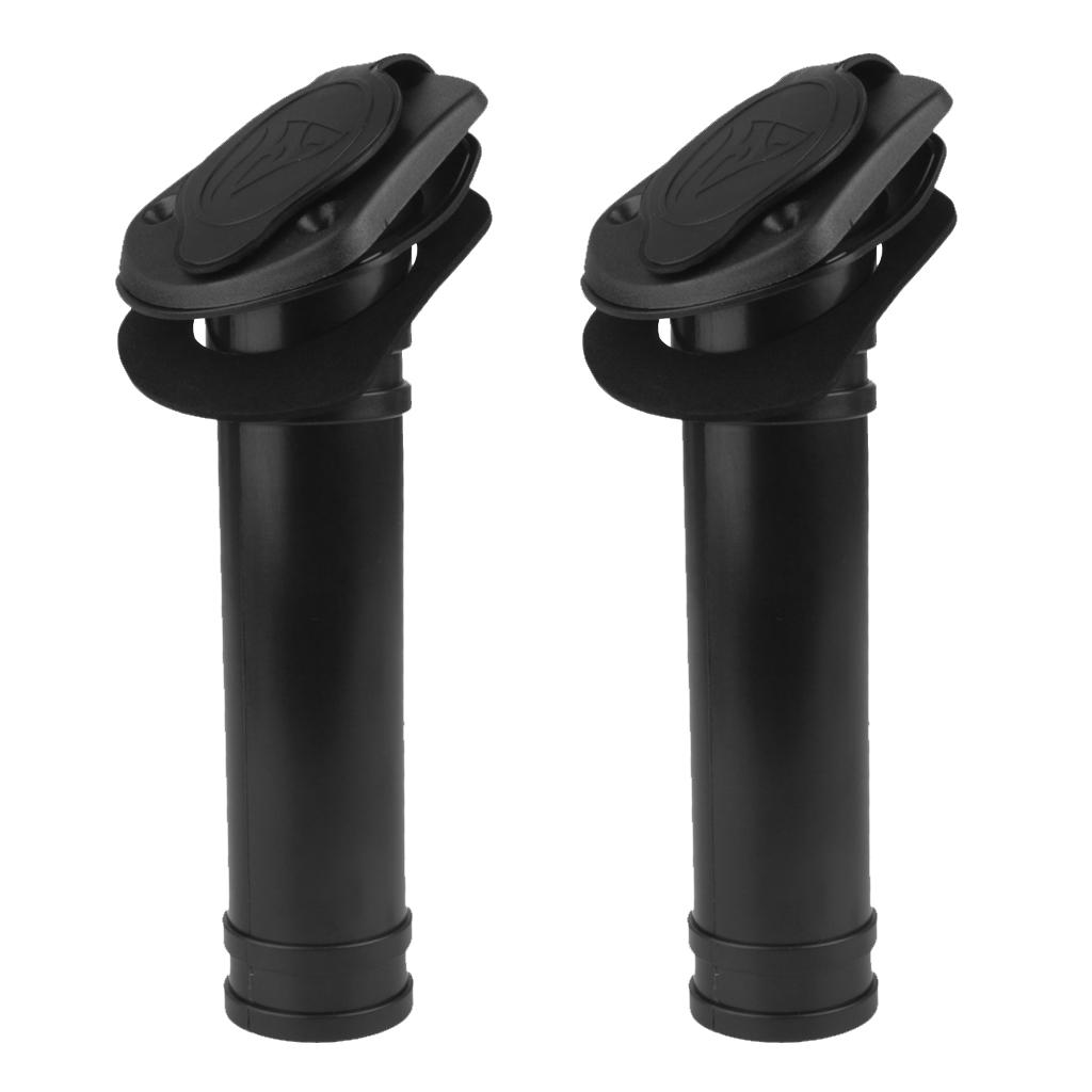 Black Nylon Boat Rod Holders F - Fishing Kayak Rod Holder 评论和价格