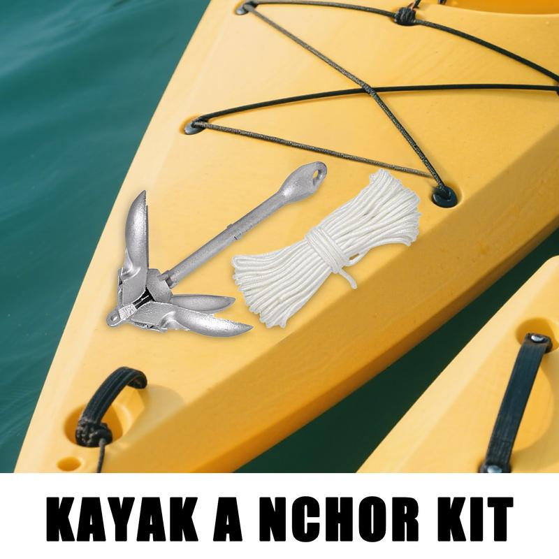 Canoe Anchoring Compact Kayak  - Fishing Kayak Anchor 评论和价格