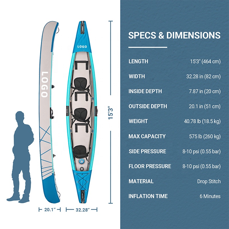 Drop Stitch Kayak Inflatable C - Fishing Kayak Sit In 评论和价格