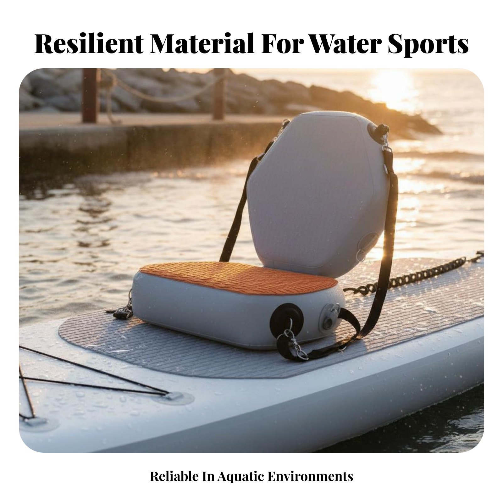 Inflatable Kayak Seat Wear-Res - Fishing Kayak Seat 评论和价格