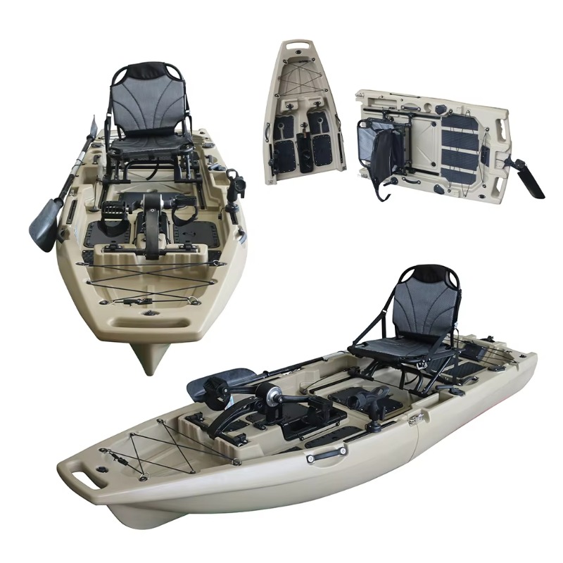1 Person HDPE/PE Sit-On-Top CE - Fishing Kayak Sit In 评论和价格