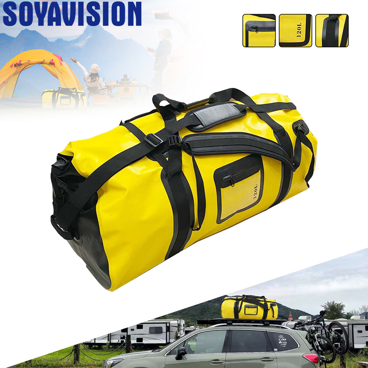 40L/66L/120L Waterproof Duffle - Fishing Kayak Crate 评论和价格