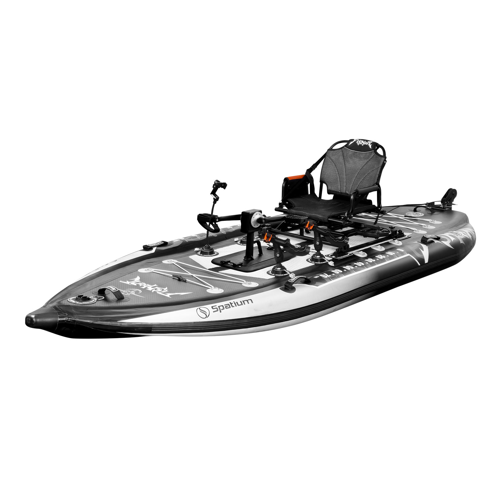 Spatium Pedal Kayak Inflatable - Fishing Kayak Pedal Drive 评论和价格