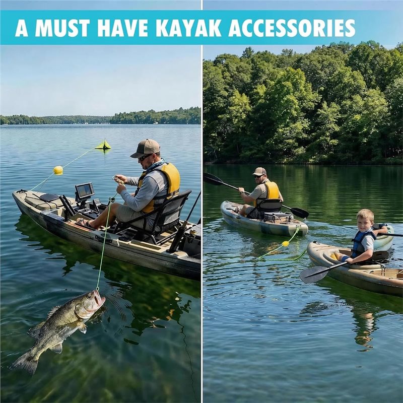 X08A Drift Sock Anchor Rope 20 - Fishing Kayak Anchor 评论和价格